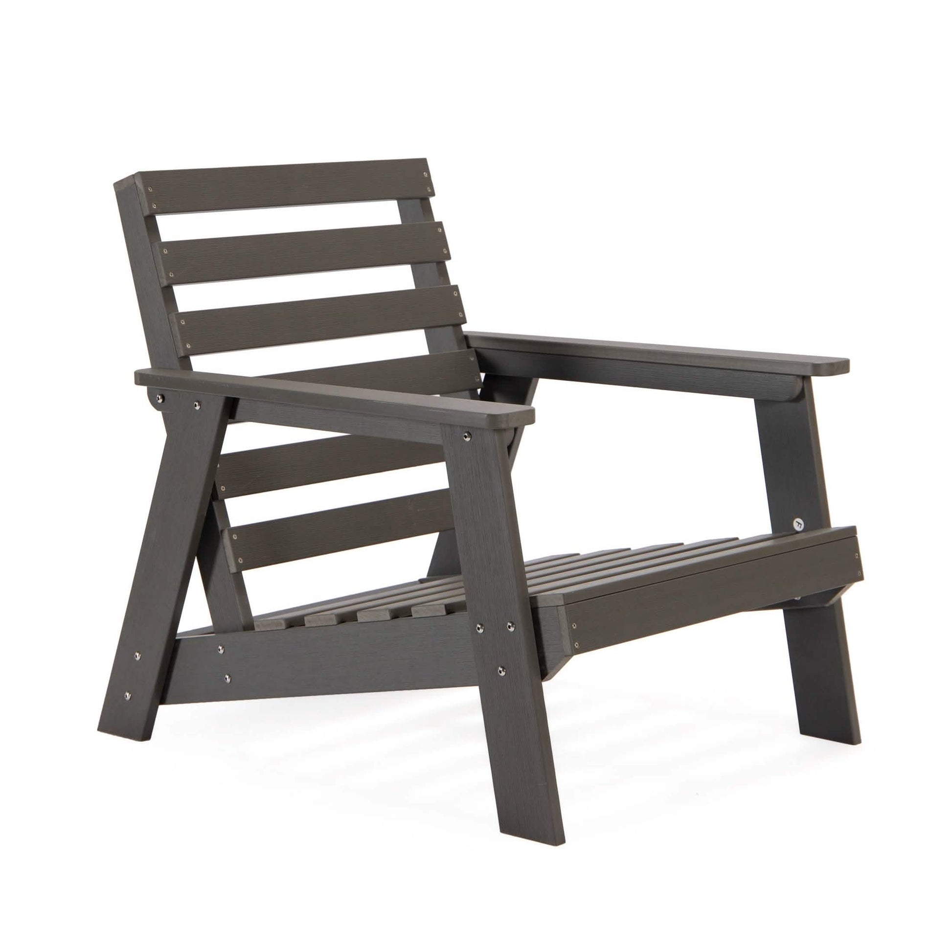 Alpine Lounge Arm Chair with Removable Cushions in Polyester and High - Impact Polystyrene Frame