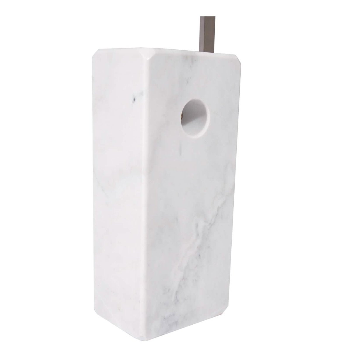 Arco Modern Floor Lamp with Marble Cube Base