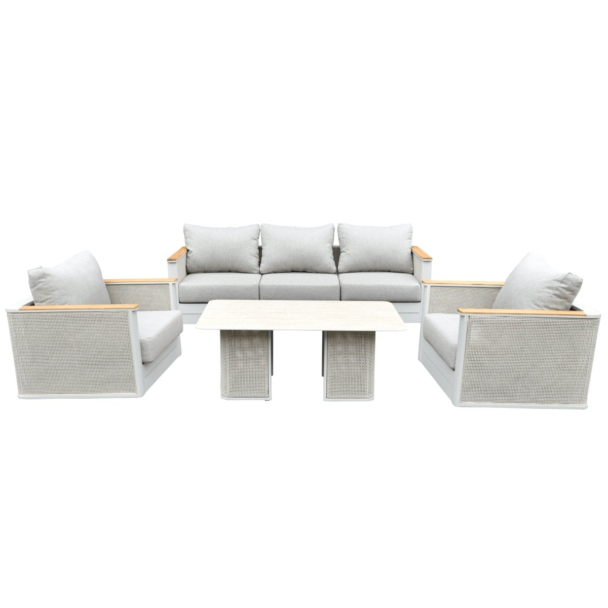 Arvin 4 - Piece Conversation Set with Coffee Table, Sofa, and 2 Accent Chairs