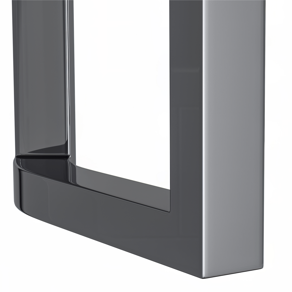 Astra Rectangular Dining Table with Stone/Glass Tabletop and Stainless - Steel Base