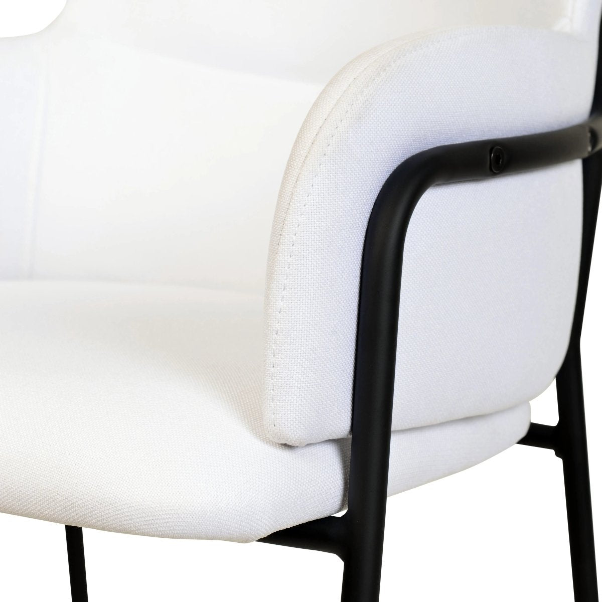 Axis 40" Bar Stool with Ergonomic Design, Powder - Coated Base, and Footrest Set of 2