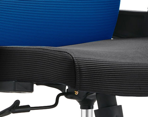 Brio Mid-Back Adjustable Office Chair Upholstered in Cotton