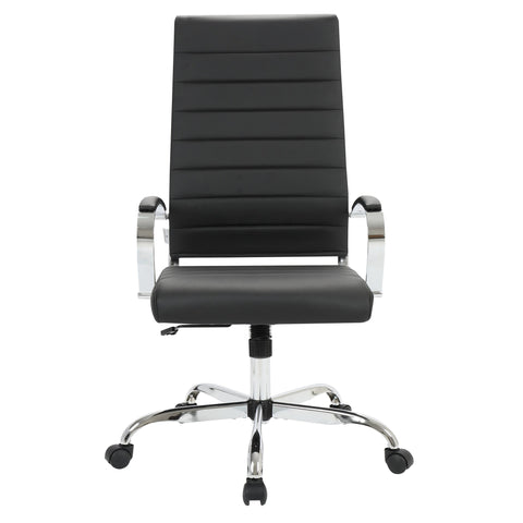 Benmar High-Back Leather Adjustable Office Conference Chair