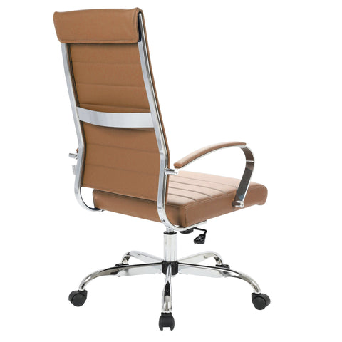 Benmar High-Back Leather Adjustable Office Conference Chair