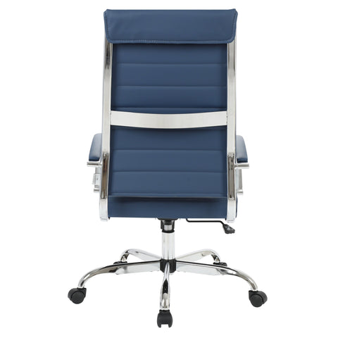 Benmar High-Back Leather Adjustable Office Conference Chair