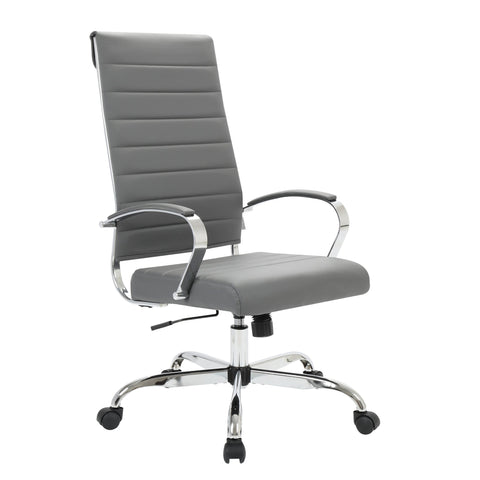 Benmar High-Back Leather Adjustable Office Conference Chair