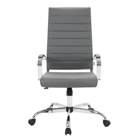 Benmar High-Back Leather Adjustable Office Conference Chair