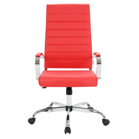 Benmar High-Back Leather Adjustable Office Conference Chair