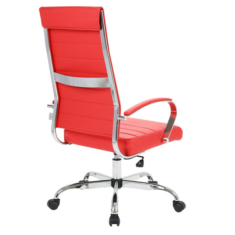 Benmar High-Back Leather Adjustable Office Conference Chair