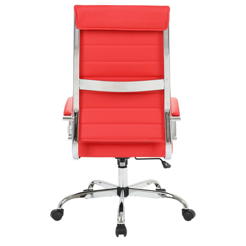 Benmar High-Back Leather Adjustable Office Conference Chair