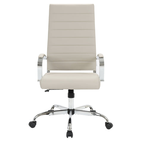 Benmar High-Back Leather Adjustable Office Conference Chair