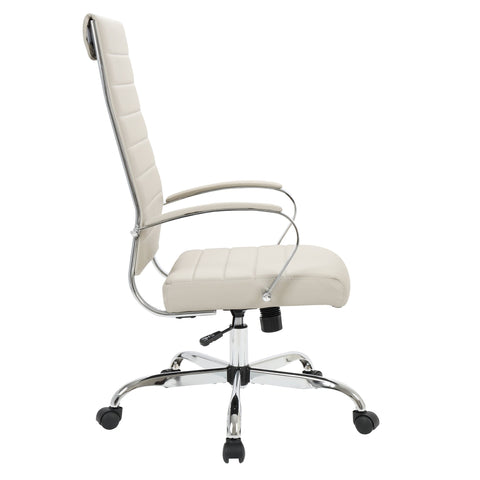 Benmar High-Back Leather Adjustable Office Conference Chair