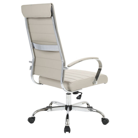 Benmar High-Back Leather Adjustable Office Conference Chair