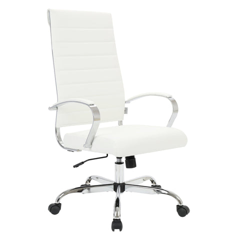Benmar High-Back Leather Adjustable Office Conference Chair