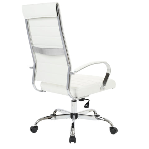 Benmar High-Back Leather Adjustable Office Conference Chair
