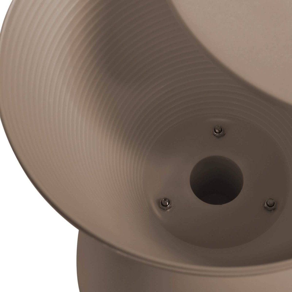 Boyd Storage Round Side End Table in Polypropylene Plastic
