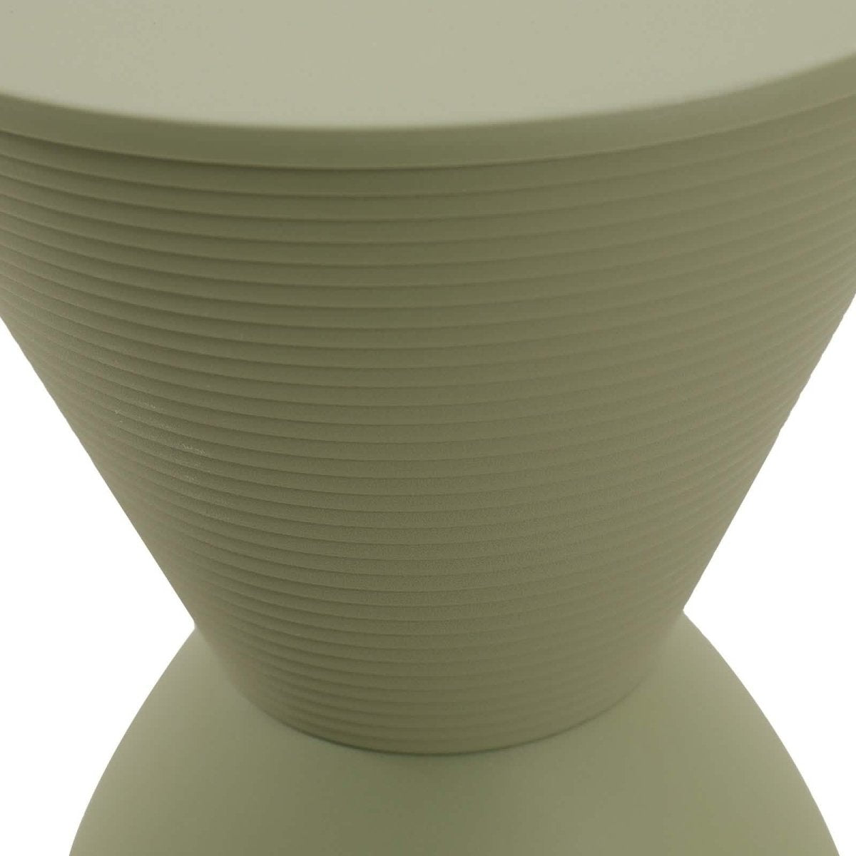 Boyd Storage Round Side End Table in Polypropylene Plastic