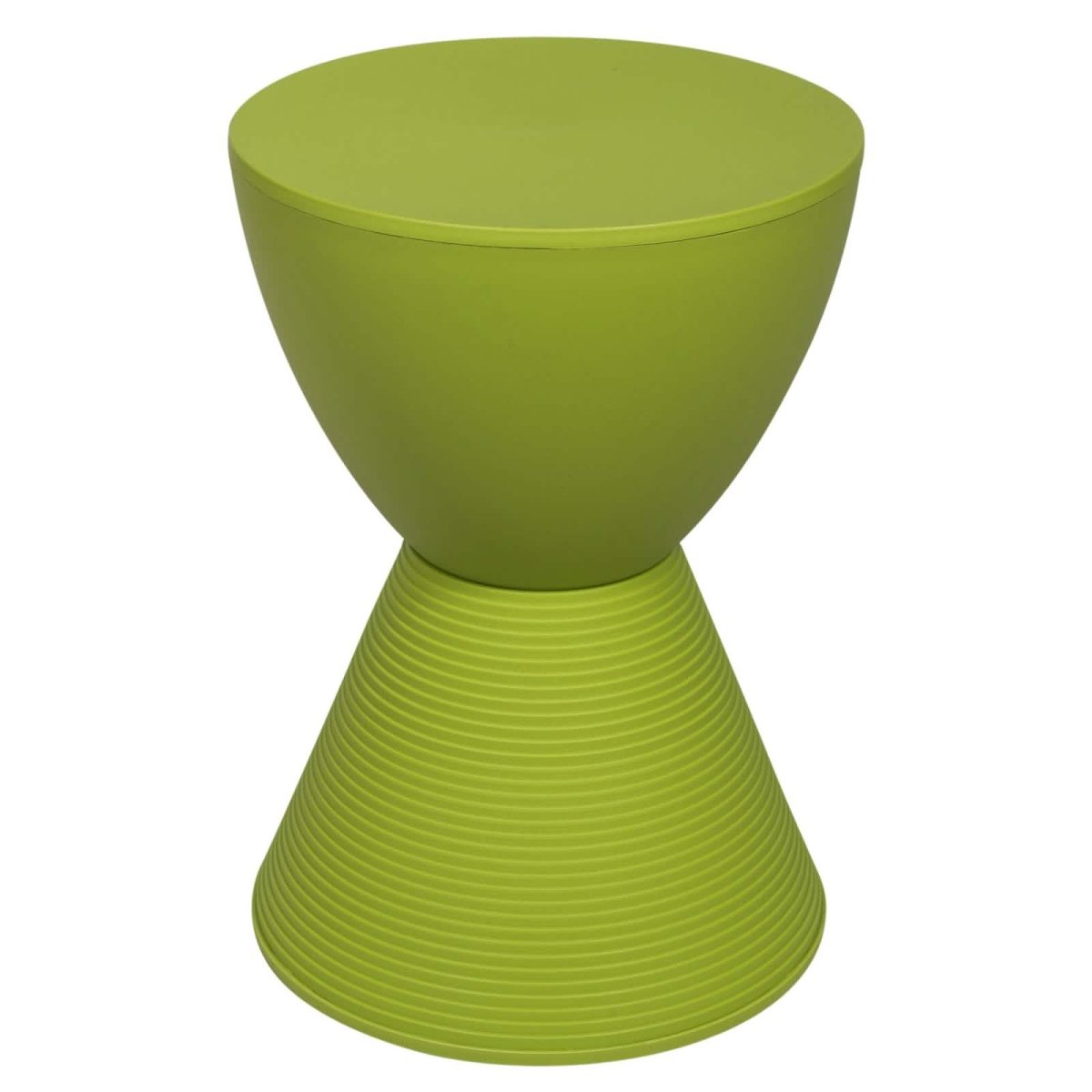 Boyd Storage Round Side End Table in Polypropylene Plastic