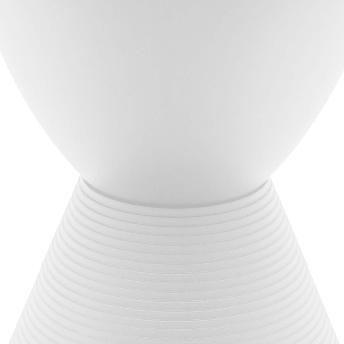 Boyd Storage Round Side End Table in Polypropylene Plastic