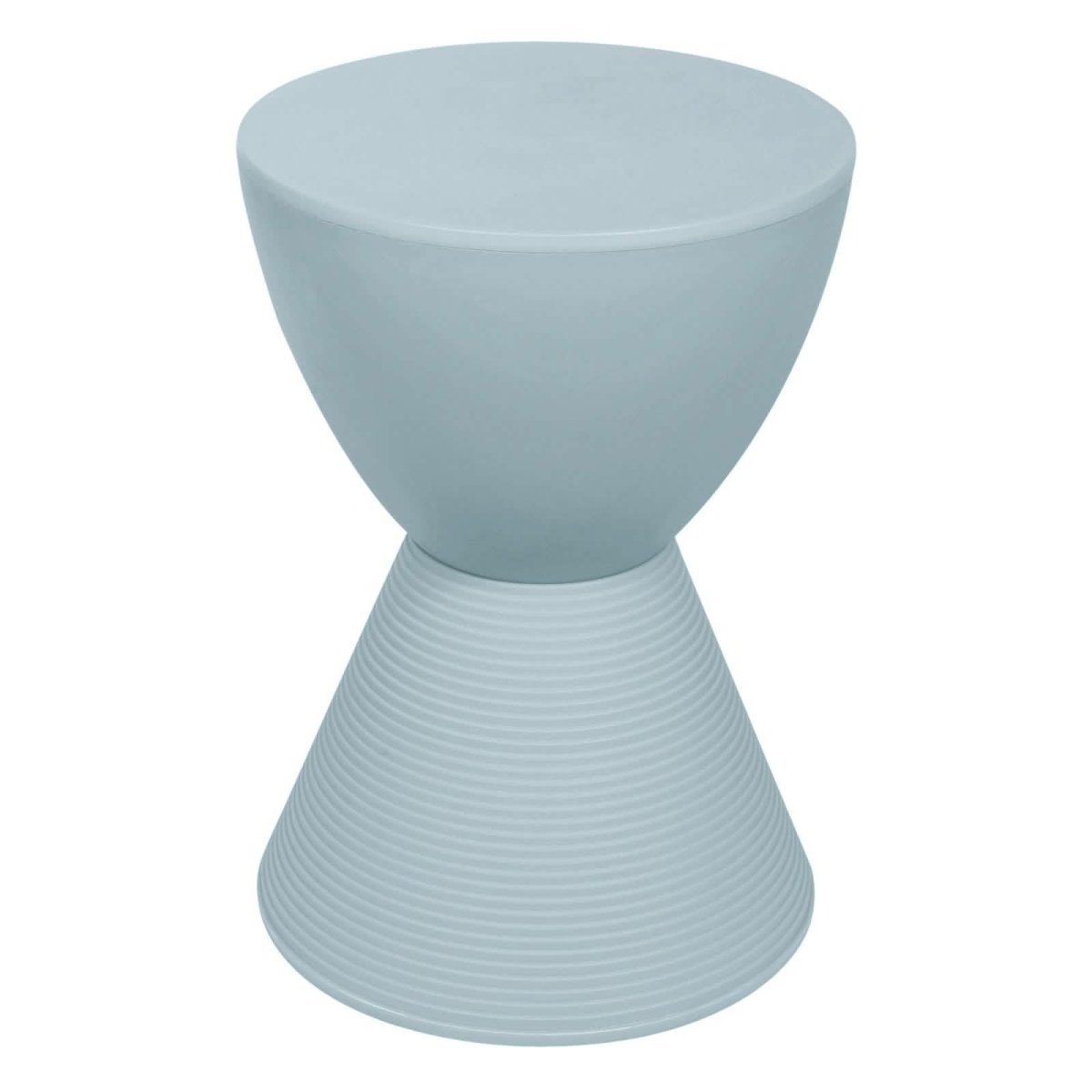 Boyd Storage Round Side End Table in Polypropylene Plastic