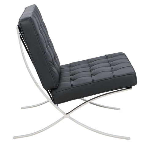 Bellefonte Style Modern Pavilion Chair & Ottoman