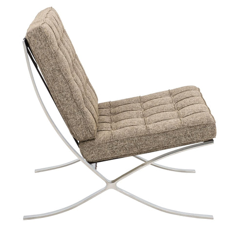 Bellefonte Style Modern Pavilion Chair & Ottoman
