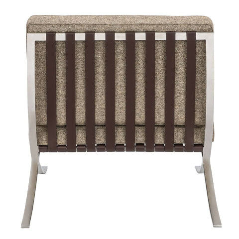 Bellefonte Style Modern Pavilion Chair & Ottoman