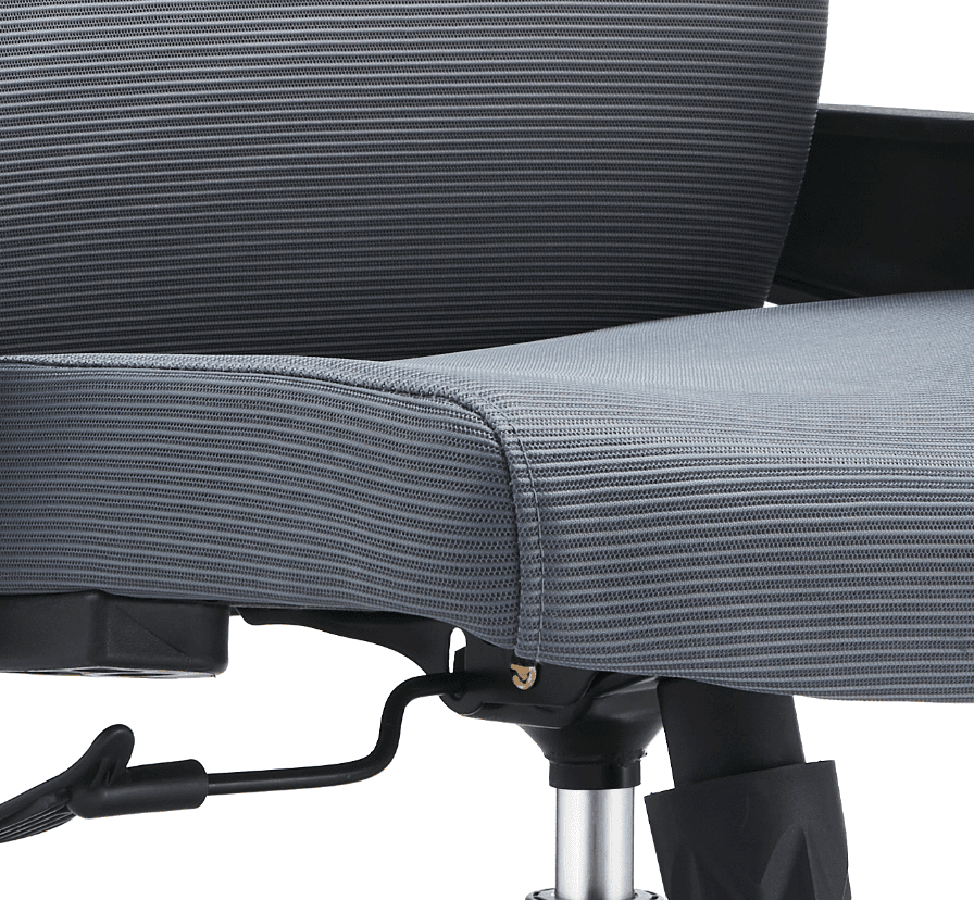 Brio Mid - Back Adjustable Office Chair Upholstered in Cotton