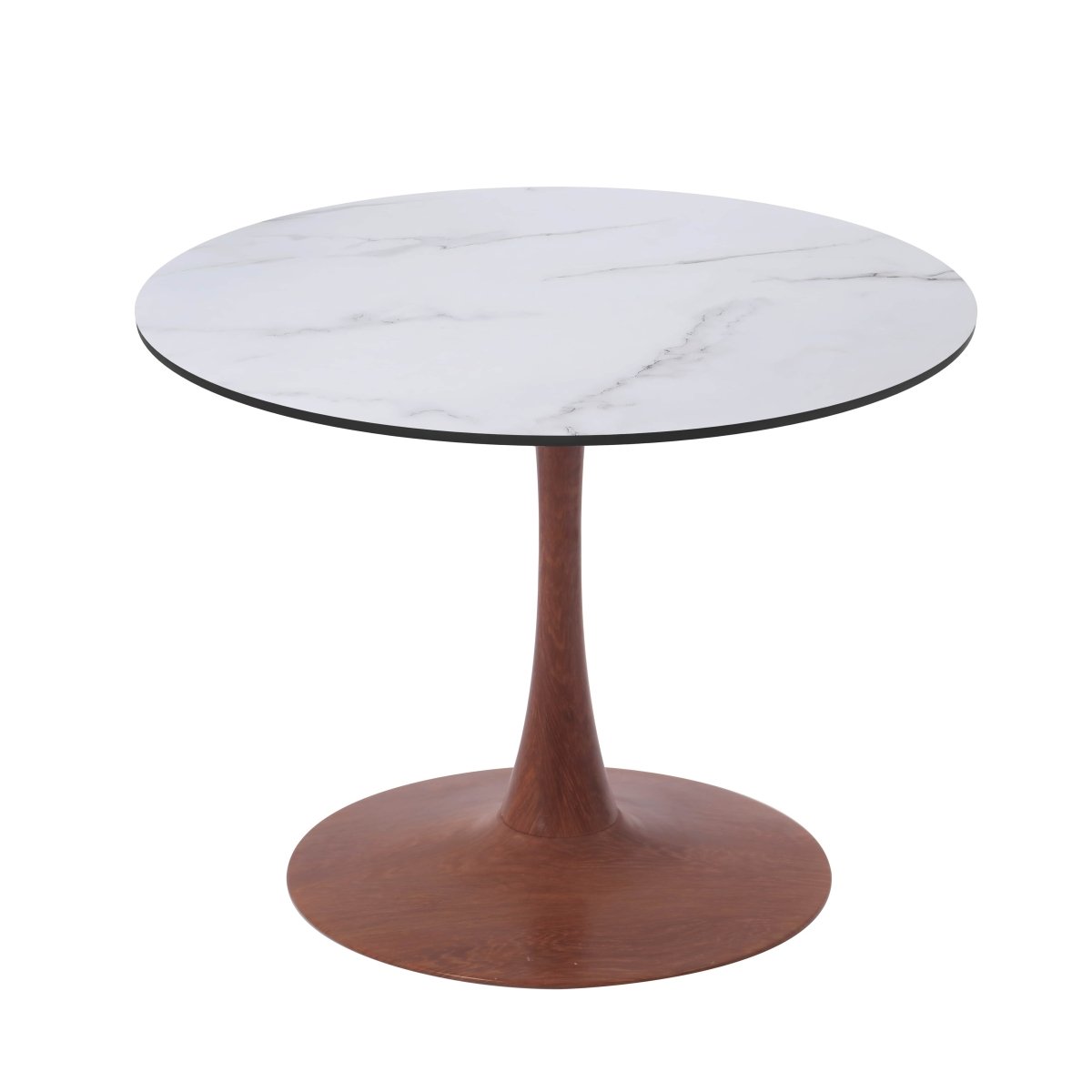 Bristol 24"/27"/31" Round Dining Table Wood Transfer Cherry/Natural/Walnut Base with MDF Table Top