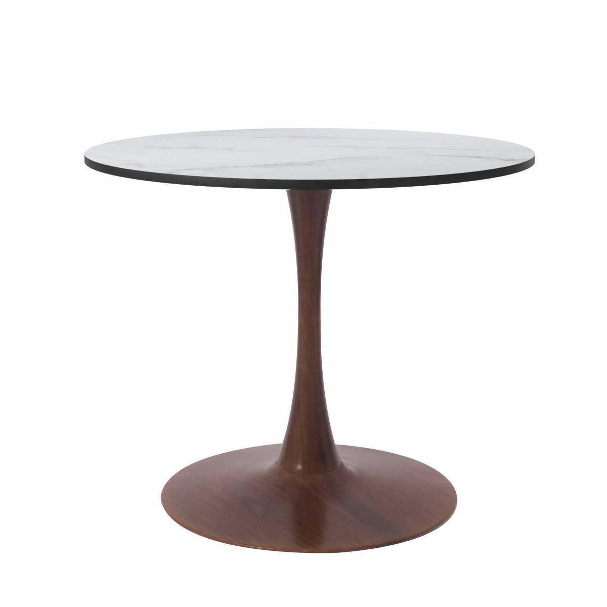 Bristol 24"/27"/31" Round Dining Table Wood Transfer Cherry/Natural/Walnut Base with MDF Table Top