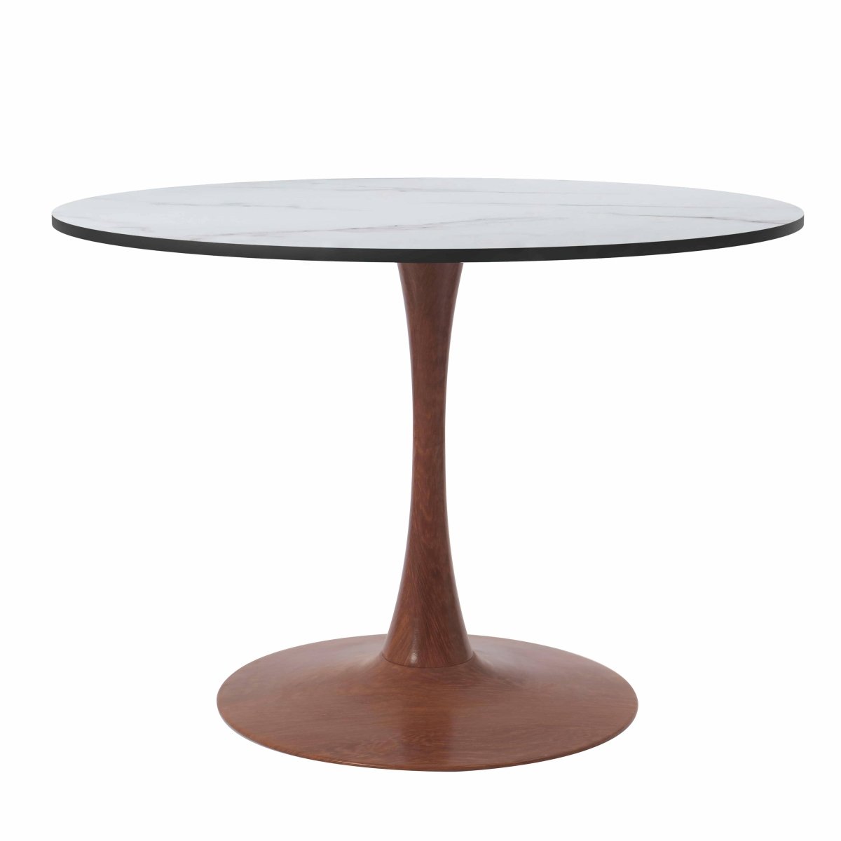 Bristol 24"/27"/31" Round Dining Table Wood Transfer Cherry/Natural/Walnut Base with MDF Table Top