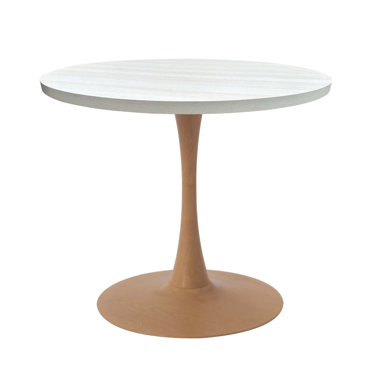 Bristol 24"/27"/31" Round Dining Table Wood Transfer Cherry/Natural/Walnut Base with MDF Table Top