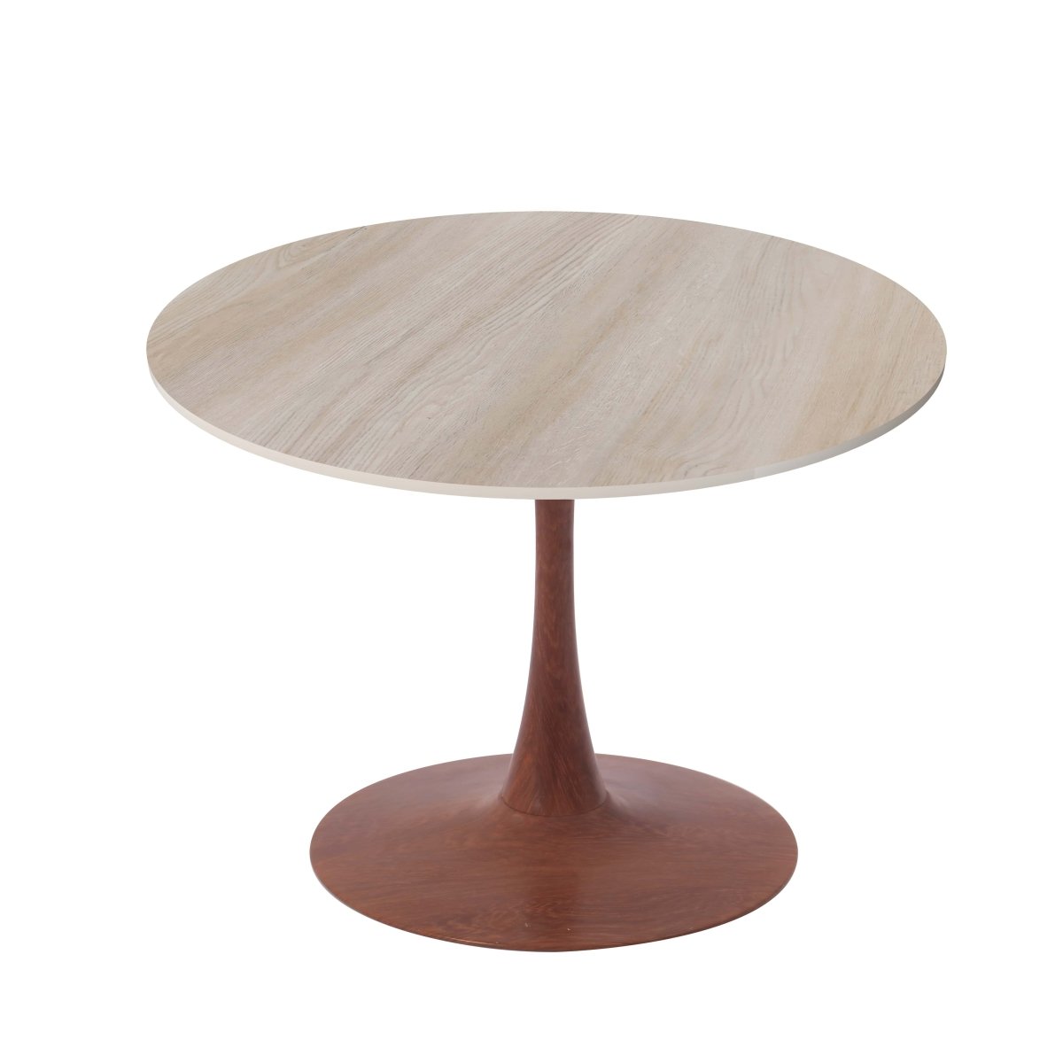 Bristol 24"/27"/31" Round Dining Table Wood Transfer Cherry/Natural/Walnut Base with MDF Table Top