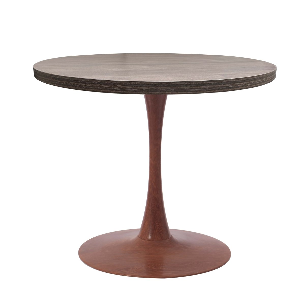 Bristol 24"/27"/31" Round Dining Table Wood Transfer Cherry/Natural/Walnut Base with MDF Table Top