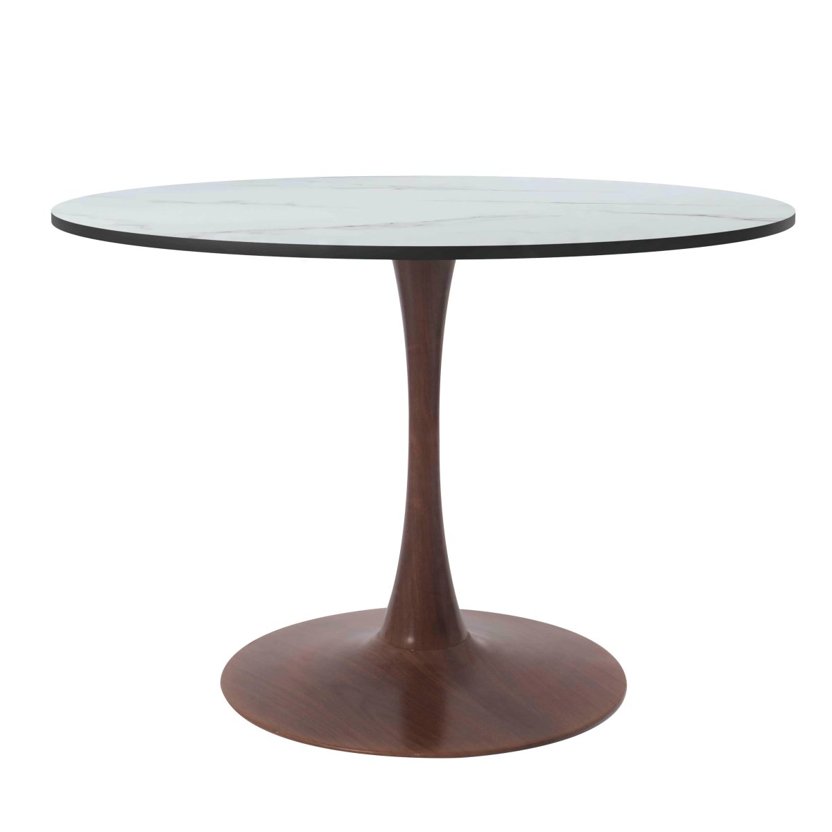 Bristol 24"/27"/31" Round Dining Table Wood Transfer Cherry/Natural/Walnut Base with MDF Table Top