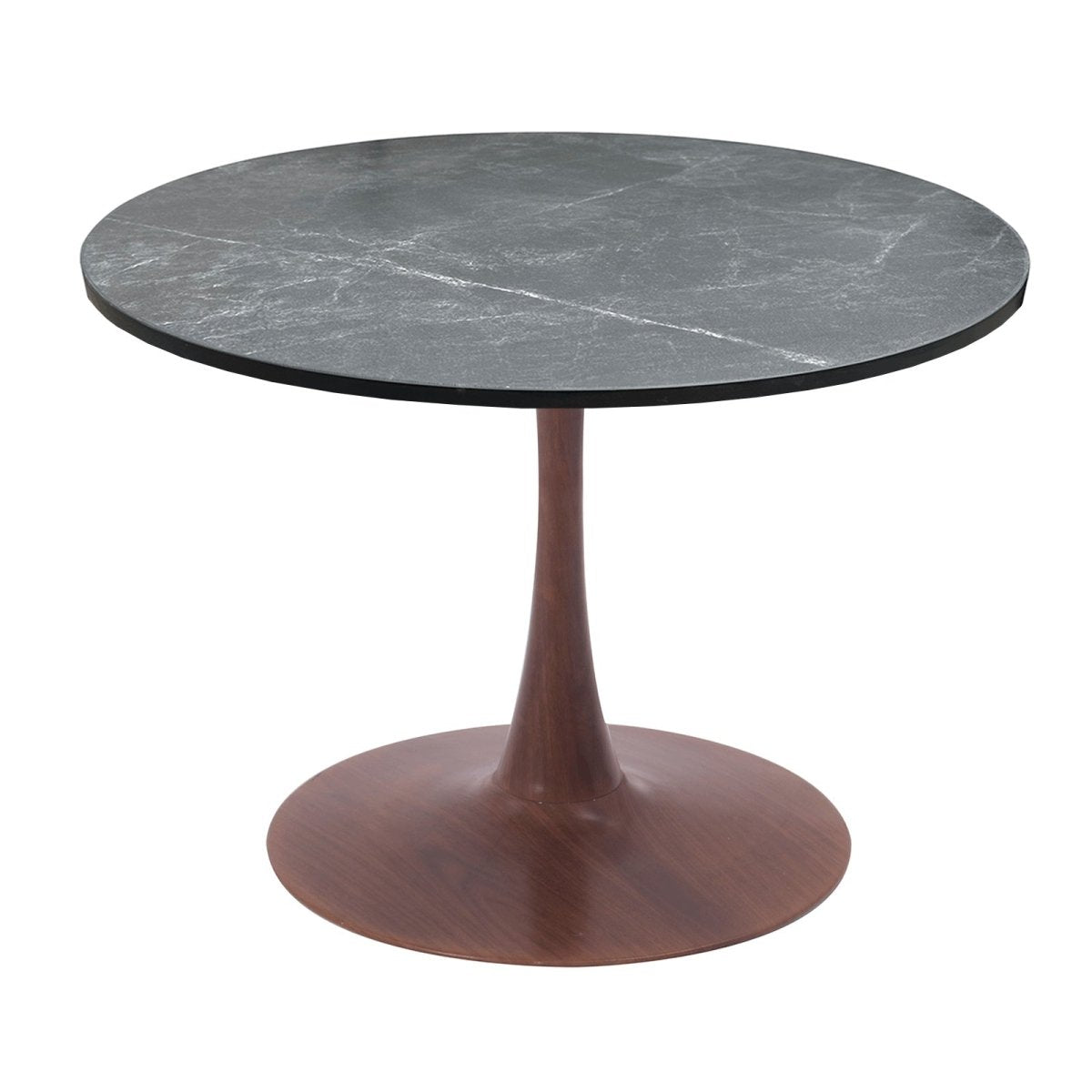 Bristol 35"/36"/40" Round Dining Table Wood Transfer Cherry/Natural/Walnut Base with MDF Table Top