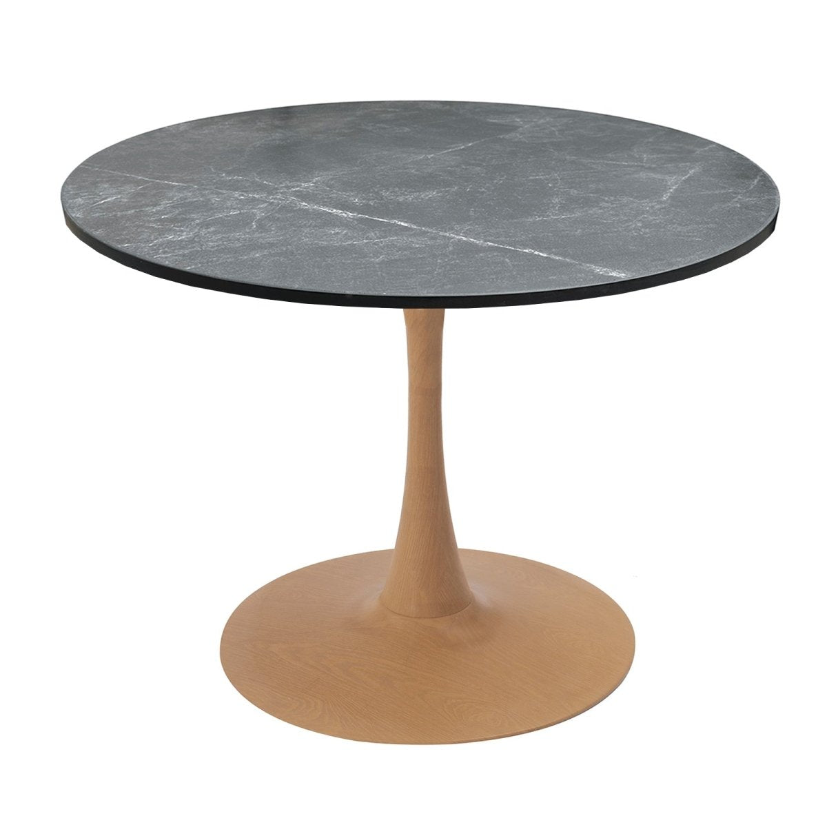 Bristol 35"/36"/40" Round Dining Table Wood Transfer Cherry/Natural/Walnut Base with MDF Table Top