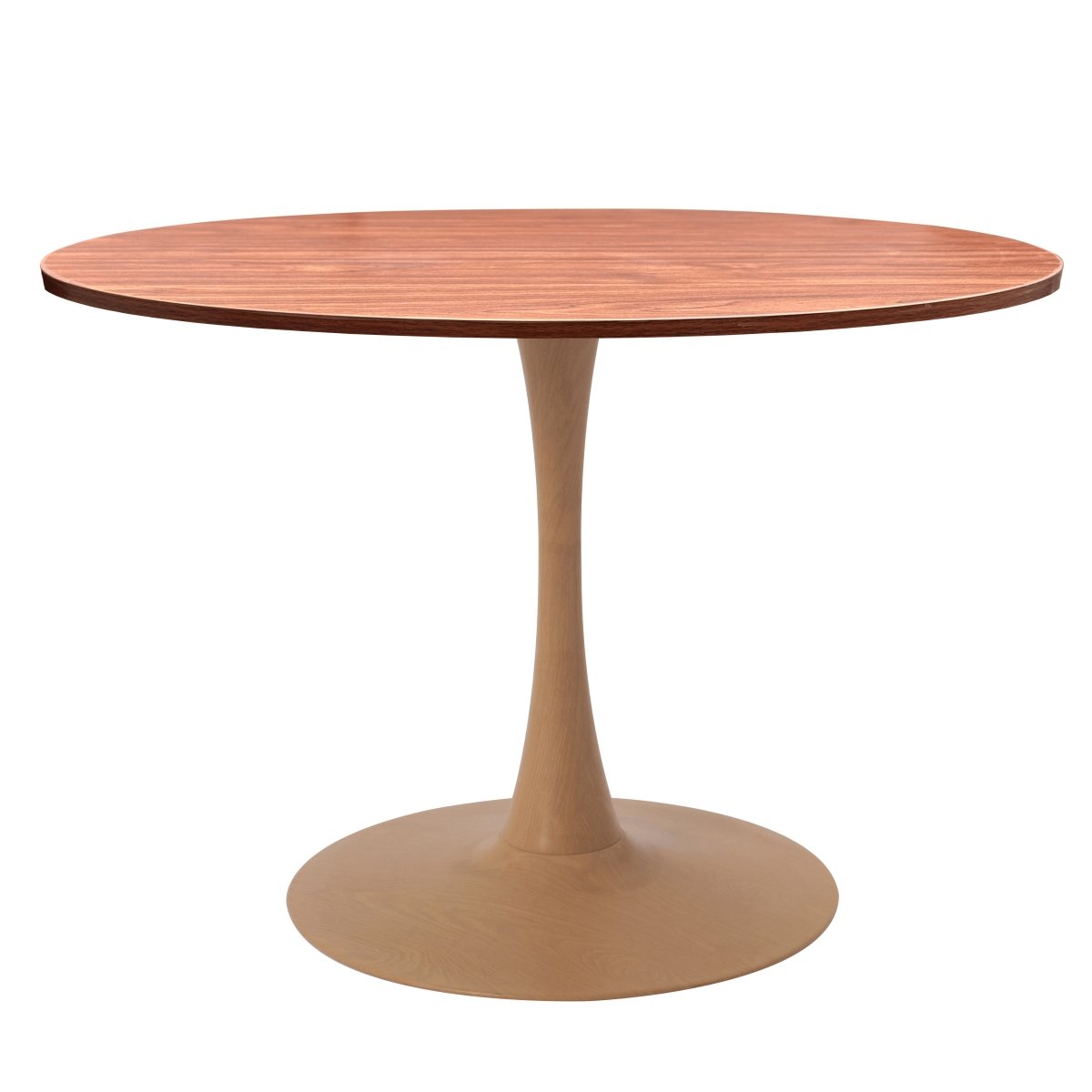 Bristol 35"/36"/40" Round Dining Table Wood Transfer Cherry/Natural/Walnut Base with MDF Table Top