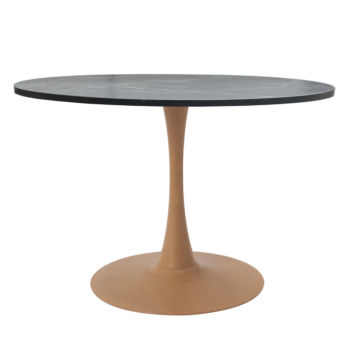 Bristol 35"/36"/40" Round Dining Table Wood Transfer Cherry/Natural/Walnut Base with MDF Table Top