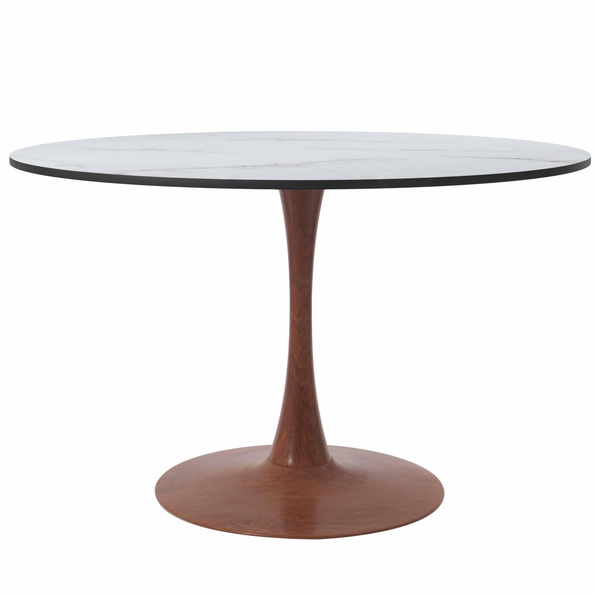 Bristol 35"/36"/40" Round Dining Table Wood Transfer Cherry/Natural/Walnut Base with MDF Table Top