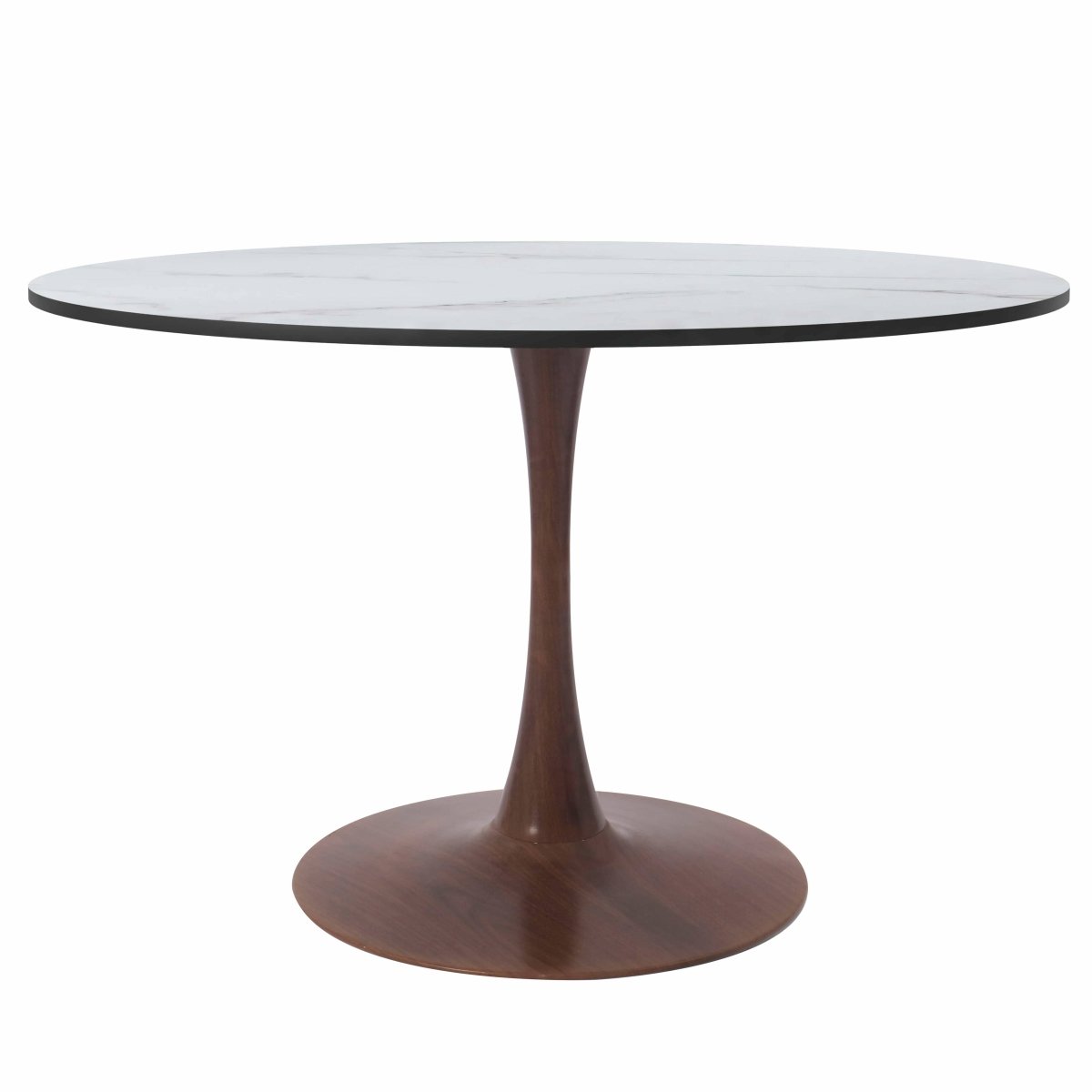 Bristol 35"/36"/40" Round Dining Table Wood Transfer Cherry/Natural/Walnut Base with MDF Table Top
