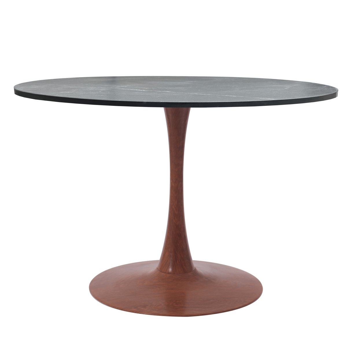 Bristol 35"/36"/40" Round Dining Table Wood Transfer Cherry/Natural/Walnut Base with MDF Table Top