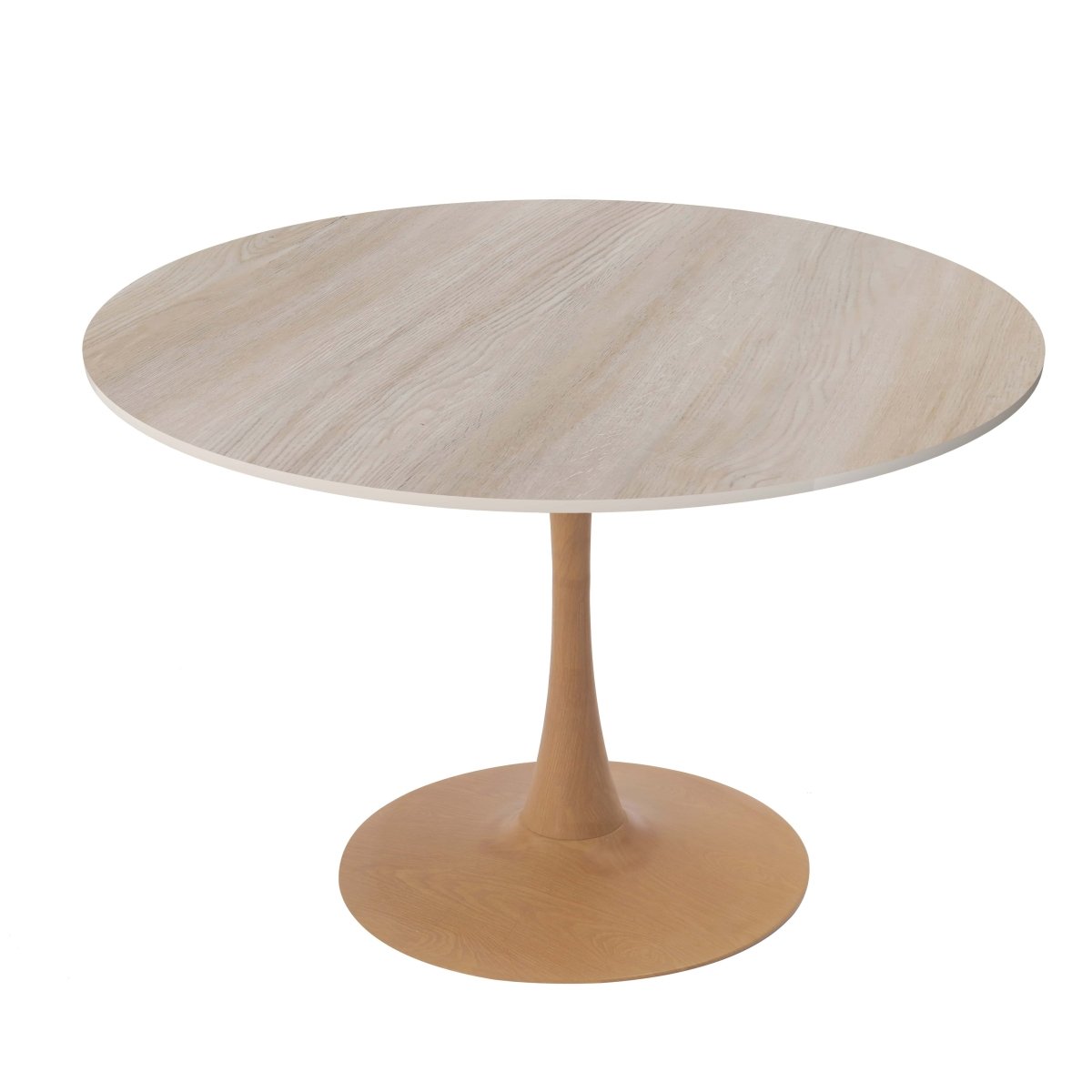 Bristol 35"/36"/40" Round Dining Table Wood Transfer Cherry/Natural/Walnut Base with MDF Table Top