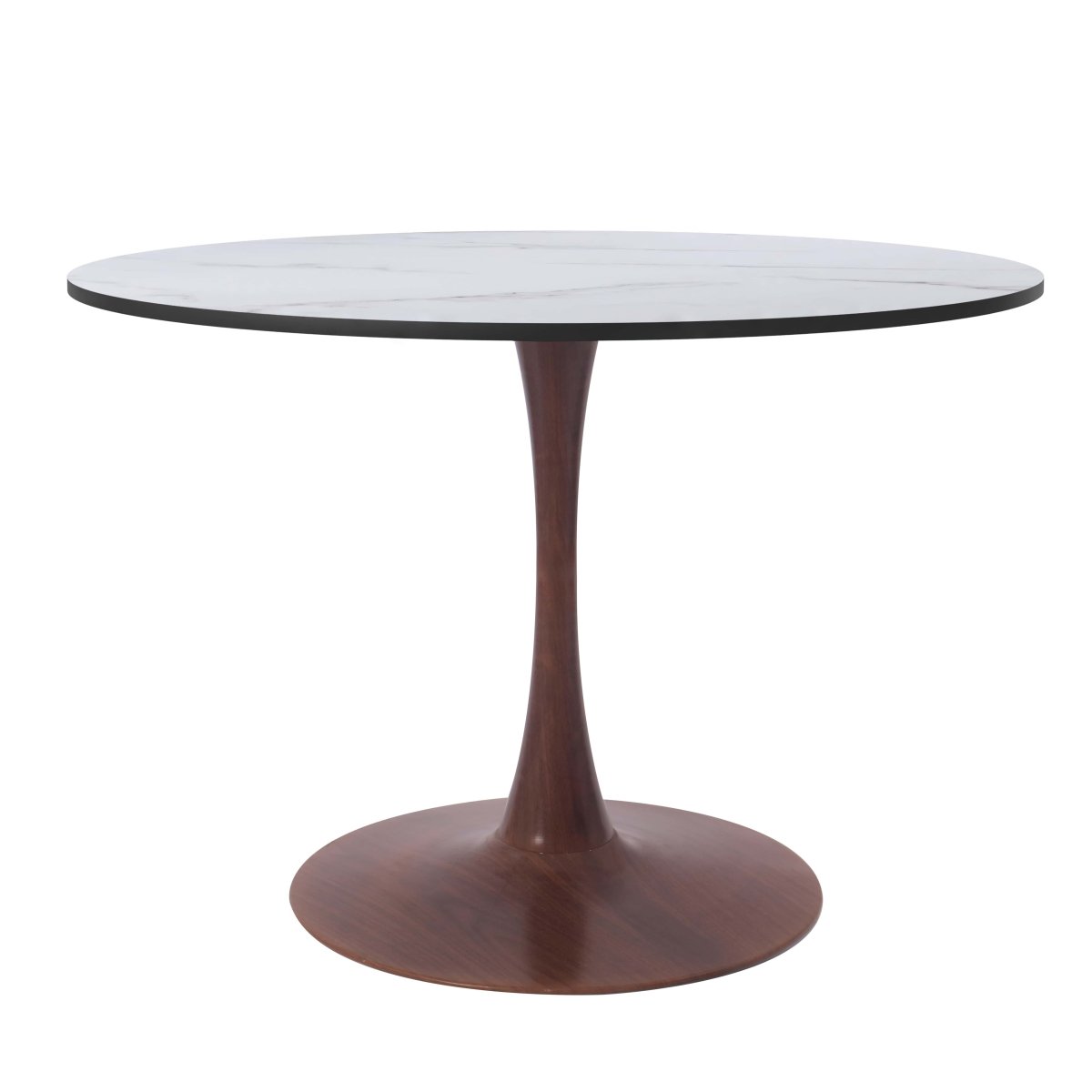 Bristol 35"/36"/40" Round Dining Table Wood Transfer Cherry/Natural/Walnut Base with MDF Table Top