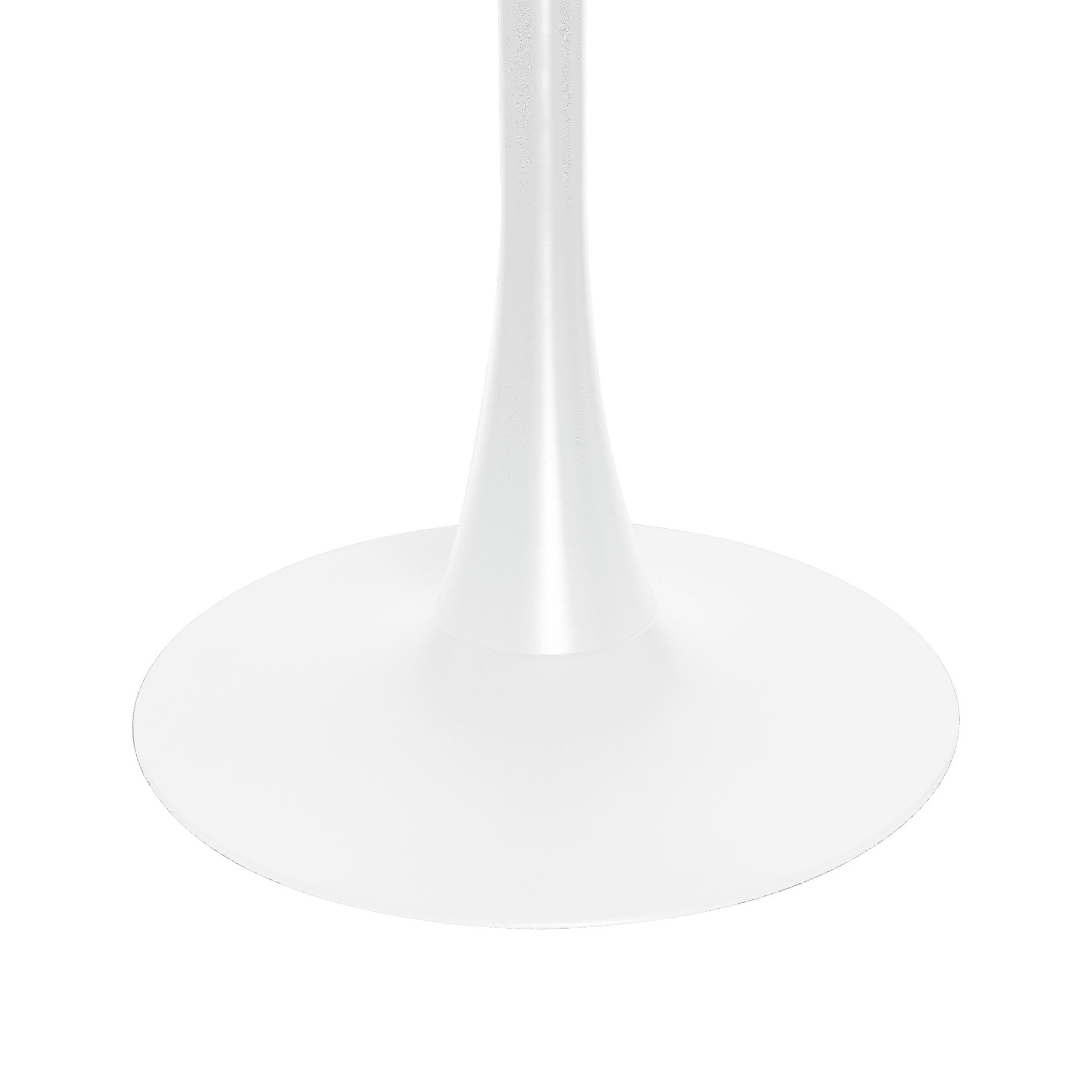 Bristol 5 - Piece Dining Set 35" MDF Round Table with 4 ABS Plastic Side Chair in Chrome