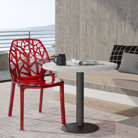 Cornelia Modern ABS Plastic Dining Side Chair