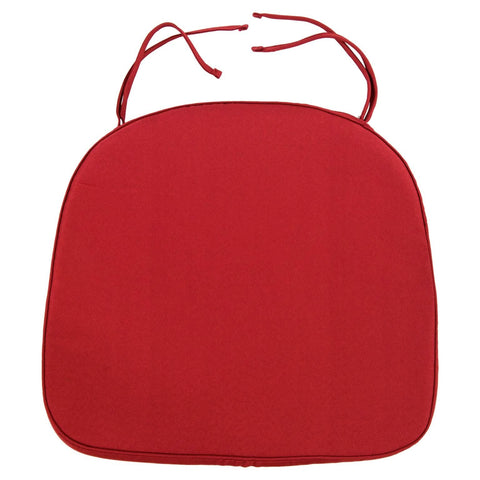 Modern Memory Foam Chair Cushion  with Ties and Non Skid Design