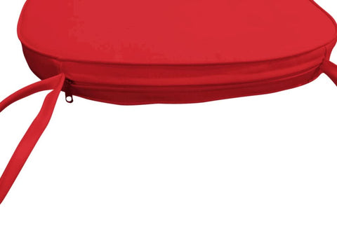 Modern Memory Foam Chair Cushion  with Ties and Non Skid Design