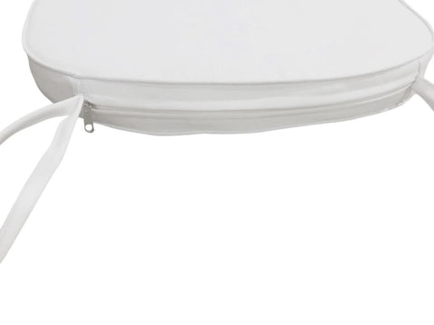 Modern Memory Foam Chair Cushion  with Ties and Non Skid Design