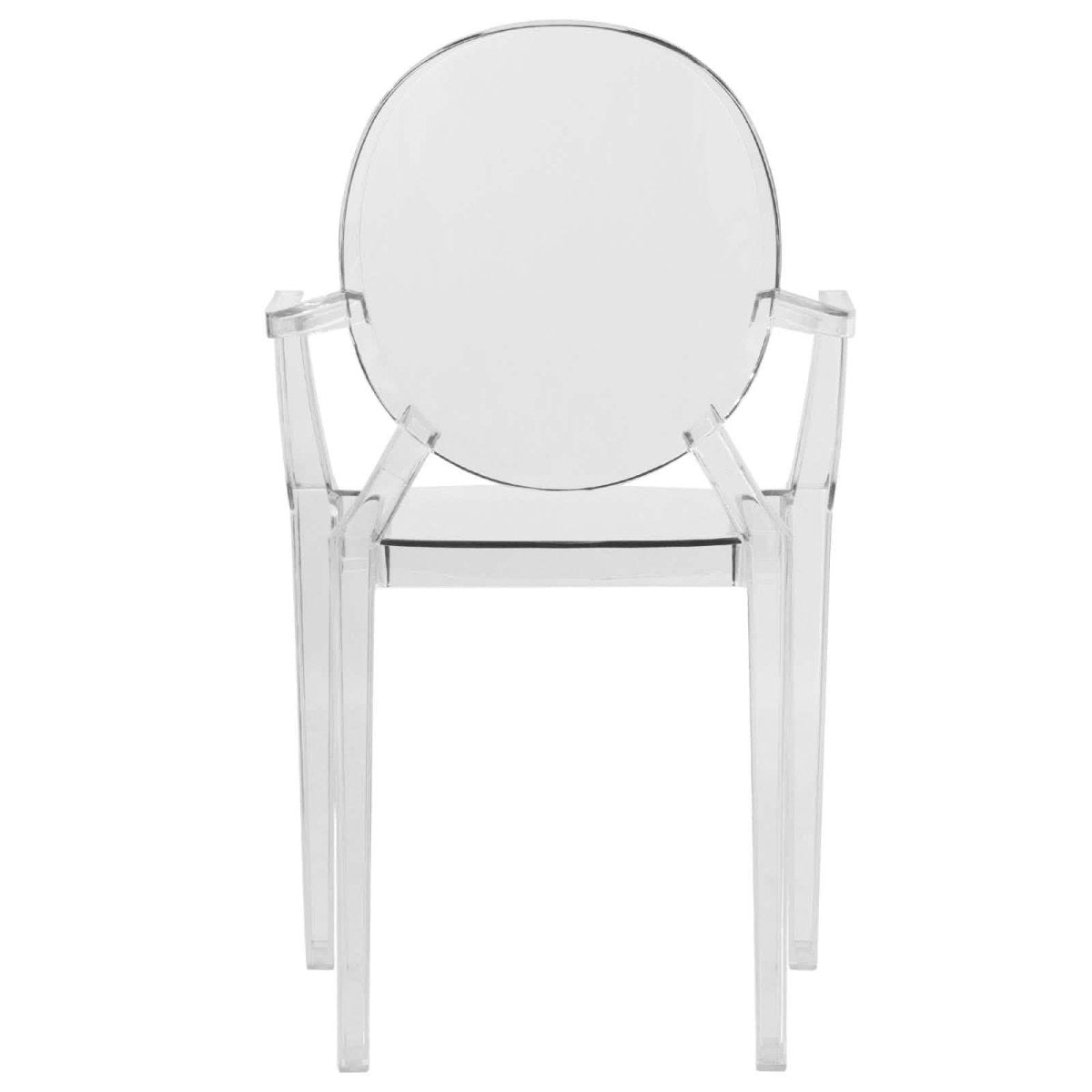 Carroll Modern Acrylic Dining Armchair